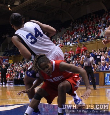 Brittany Johnson undercuts Krystal Thomas -  - 