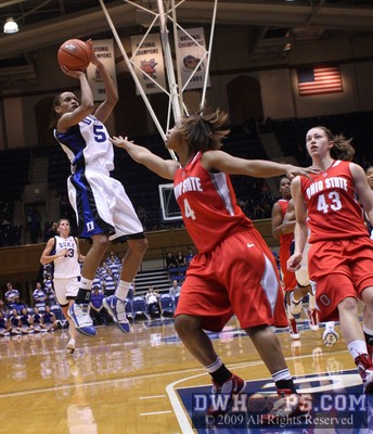 One more hoop for Jasmine puts Duke up by 17 -  - 
