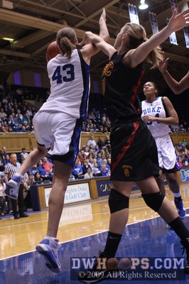Christina Marinacci fouls Allison Vernery in the act, hoop and harm to cut the deficit under ten ... and palindrome! -  - D43,O00;1,10:40,12-21