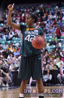 Shenise Johnson resets the Miami offense -  - 