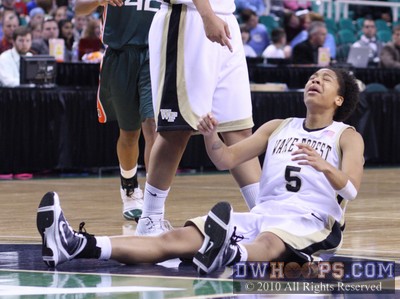 Morris can't believe a foul was called on her -  - 