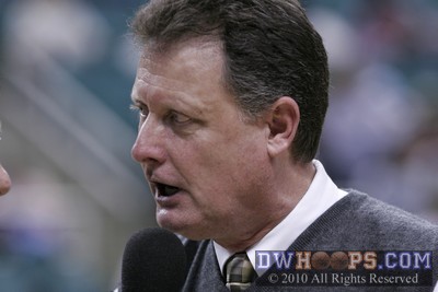 Mike Petersen interviewed after the game -  - 
