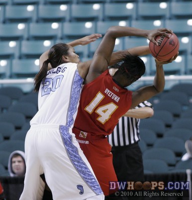Chay Shegog fouls Yemi Oyefuwa -  - 