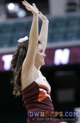 Virginia Tech cheerleader -  - 