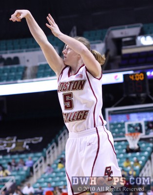 Kelsey Reynolds and other BC bench players saw a lot of action tonight -  - 