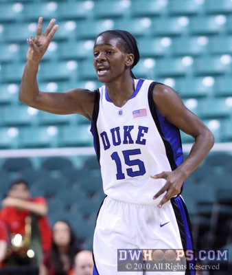 Bridgette Mitchell calls "three" -  - 