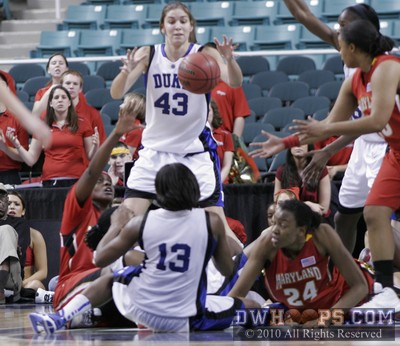 A key Duke steal for Karima Christmas with the game knotted at 61 -  - 