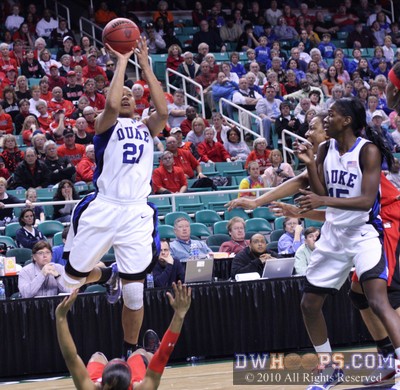 Joy Cheek gets a great look, but missed with 7 seconds left.  Thankfully a Maryland heave was just off the mark. -  - 