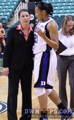 Coach P and Joy just after the finish -  - 