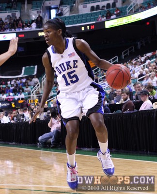 Bridgette Mitchell was voted Duke's best dancer by her teammates -  - 