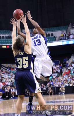Karima Christmas scores over Brigitte Ardossi -  - 
