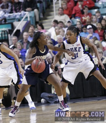 Keturah Jackson was named to the ACC All-Defensive Team -  - 