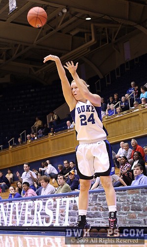 Kathleen Scheer hits from three -  - 