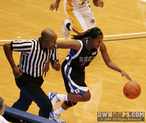 Chelsea Hopkins gets the break going after her steal -  - 