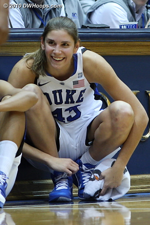 Allison Vernerey is excited about getting into the game.