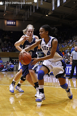 Chloe Wells made a fancy pass that was stolen away.