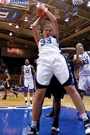 Haley Peters grabs a rebound right in front of my position (2 of 2)