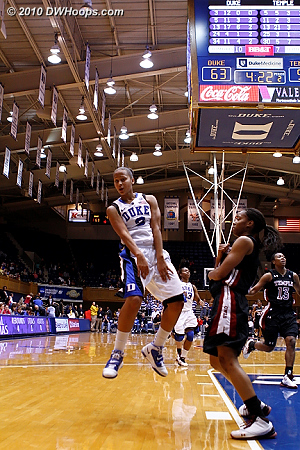 Shay after the no-look pass.