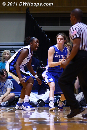 Chelsea Gray closely guards Carly Morrow.  - Duke Tags: #12 Chelsea Gray 