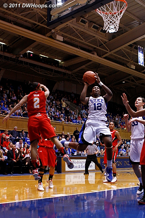 Chelsea Gray elevates for a layup  - Duke Tags: #12 Chelsea Gray 