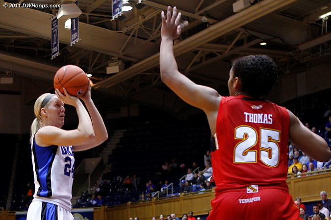 Kathleen Scheer hit a nice midrange jumper for a 43-40 Duke lead.  - Duke Tags: #24 Kathleen Scheer 