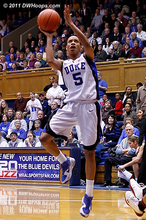 Jas tries for a layup