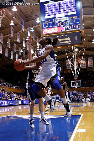 Karima Christmas layup sequence - 1 of 3  - Duke Tags: #13 Karima Christmas 