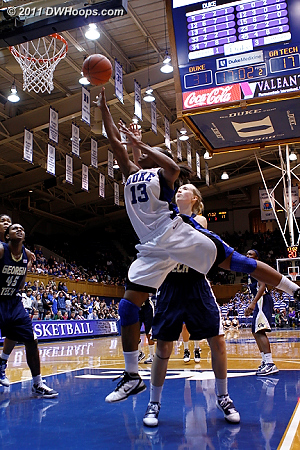 Karima Christmas layup sequence - 3 of 3  - Duke Tags: #13 Karima Christmas 