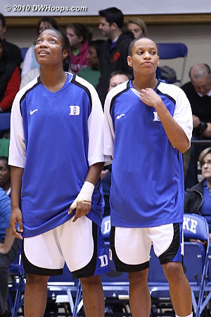 The difference between a freshman and a senior on Opening Night.