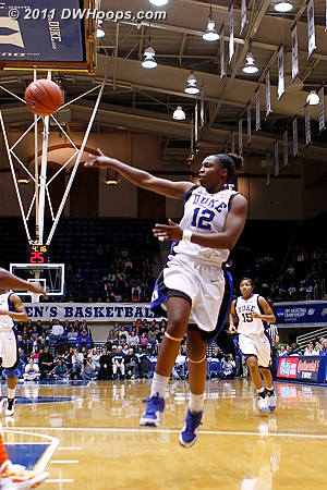 Yet another impressive pass from Gray  - Duke Tags: #12 Chelsea Gray 