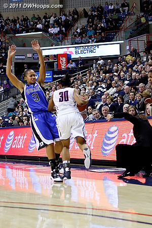 Lorin Dixon and Shay Selby collide  - Duke Tags: #3 Shay Selby 