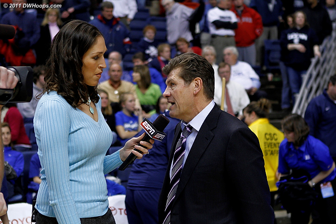 Rebecca Lobo interviews Geno  