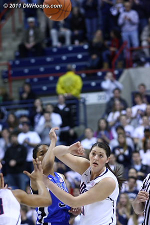 Duke lost the opening tip and UConn was off to the races  
