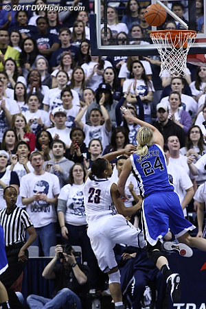 Maya Moore puts UConn up 29.  