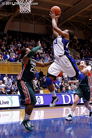 Karima stuck back the J.Thomas miss  - Duke Tags: #13 Karima Christmas 