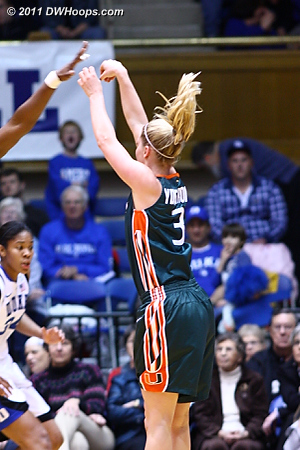 Stefanie Yderstrom answered with a long deuce.  
