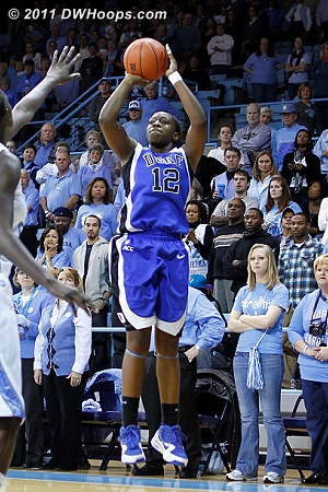 Gray then added a corner deuce for a 4-0 Duke lead