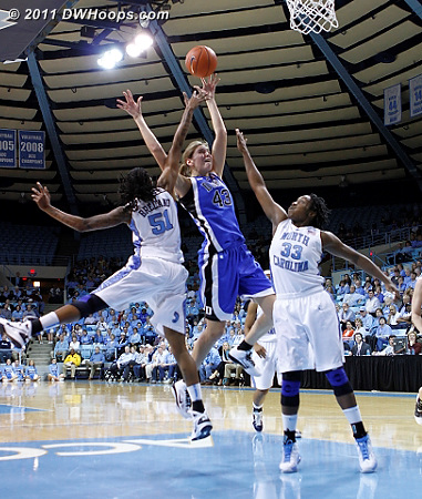 Vernerey finally stopped the bleeding with a bucket in the paint, and Breland was whistled for the foul to boot.