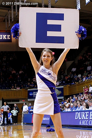 E!  - Duke Tags: Duke Cheerleaders 