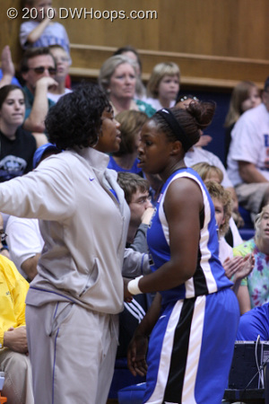 Chelsea with Coach Odom