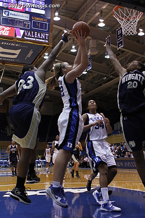 CC Brooks gets the block from behind  