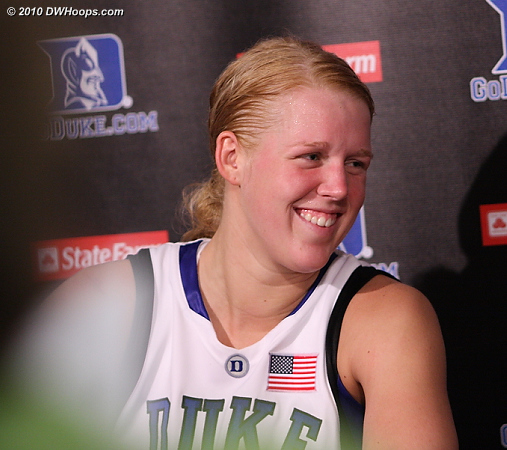 Kathleen Scheer in the media room
