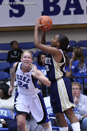 Intense defense from Kathleen