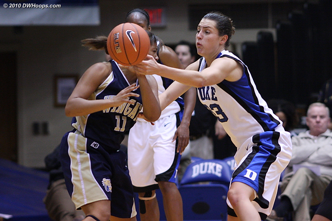 Peters aims for redemption on the other end  - Duke Tags: #33 Haley Peters 