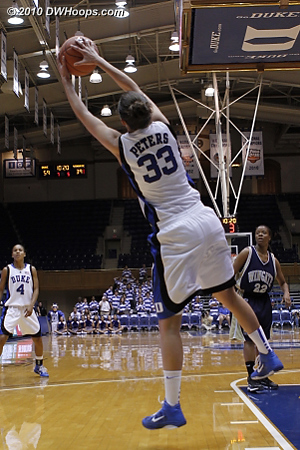 DWHoops Photo  - Duke Tags: #33 Haley Peters 