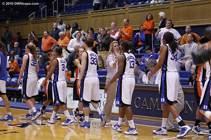 Postgame handshakes  