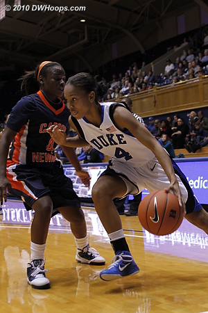Another baseline drive for Chloe  - Duke Tags: #4 Chloe Wells 