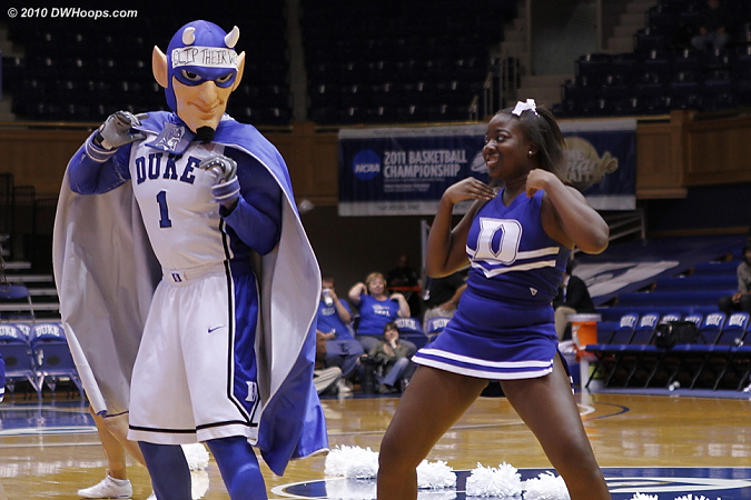 Lobster! Rock!  - Duke Tags: Duke Cheerleaders, Duke Blue Devil Mascot 