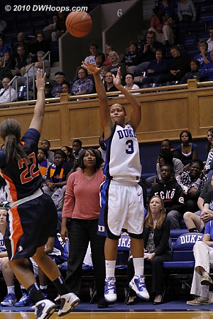 Shay fires from distance  - Duke Tags: #3 Shay Selby 