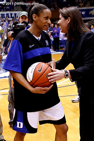 DWHoops Photo  - Duke Tags: #5 Jasmine Thomas, Joanne P. McCallie 